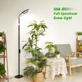 thumbnail image 2 of Grow Lights LBW Full Spectrum para plantas de interior con soporte, 2 of 7