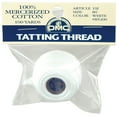 thumbnail image 2 of Brilliant Tatting Cotton Size 80 - Packaged-White, Pk 10, DMC, 2 of 2