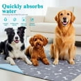 thumbnail image 2 of Puppy Pads with Pheromones, Washable & Reusable Dog Training Pads with Non-Slip Base, Super Absorbent and Leakproof for Home, Crate, Car & Travel Use, 2 of 6