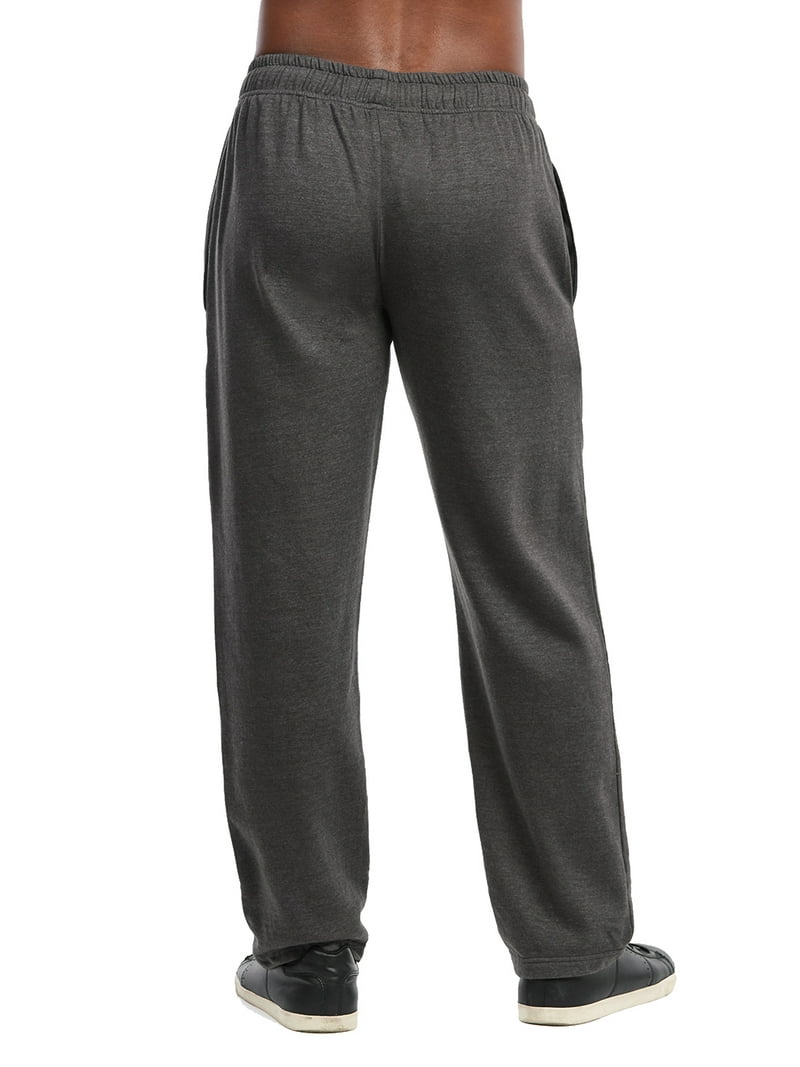 Men's Versatile Lightweight Fleece Sweatpants, Cotton Blend