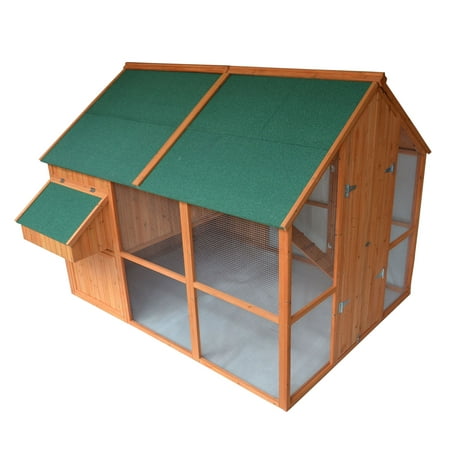 Pawhut Extra Large Backyard En Coop Pawhut Extra Large Backyard En Coop