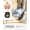 thumbnail image 5 of CooCoCo Shiatsu Neck & Back Massager with Heat, 4D Lower Back Massaging Pillow for Shoulders, Legs Pain Relief Deep Tissue, Gift for Women Men, 5 of 10