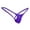 Purple, variant on DondPO Men'S Thong Underwearï¼Thong Briefs Open Back Rise Mens G-string Underpants Low Underwearï¼Mens ï¼Jock Straps for Men Pink L