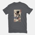 thumbnail image 3 of TeeFury Men’s Graphic T-shirts Eva Ukiyo-E - Anime | Tv Show | Charcoal | 5XL, 3 of 6
