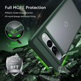thumbnail image 3 of GFDYREE for Google Pixel 7 Pro Case, [Anti-Fingerprint] [Slim Fit] [Military Protection] with Impact-Absorbing Layer Design [Shockproof] Translucent Matte Hard Back Cover for Pixel 7 Pro 6.7, 3 of 7