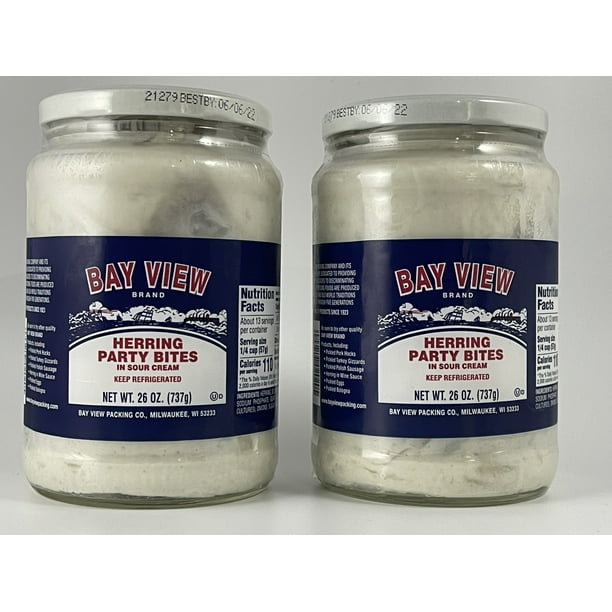 Bay View Packing Factory Fresh Herring (Fish) Packed in Cream Sauce 2