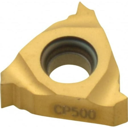 

Seco 11NR Internal Right Hand 18 UN Laydown Threading Insert Grade CP500 TiAlN/TiN Coated Carbide