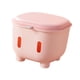 thumbnail image 4 of Baúl De Almacenamiento De Gran Capacidad Para Pasillo, Mueble Para Aperitivos, Color Rosa, 4 of 8