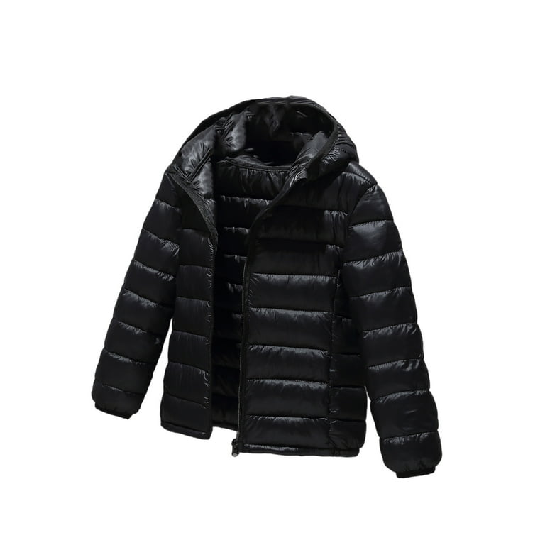 Girls black store coat age 11
