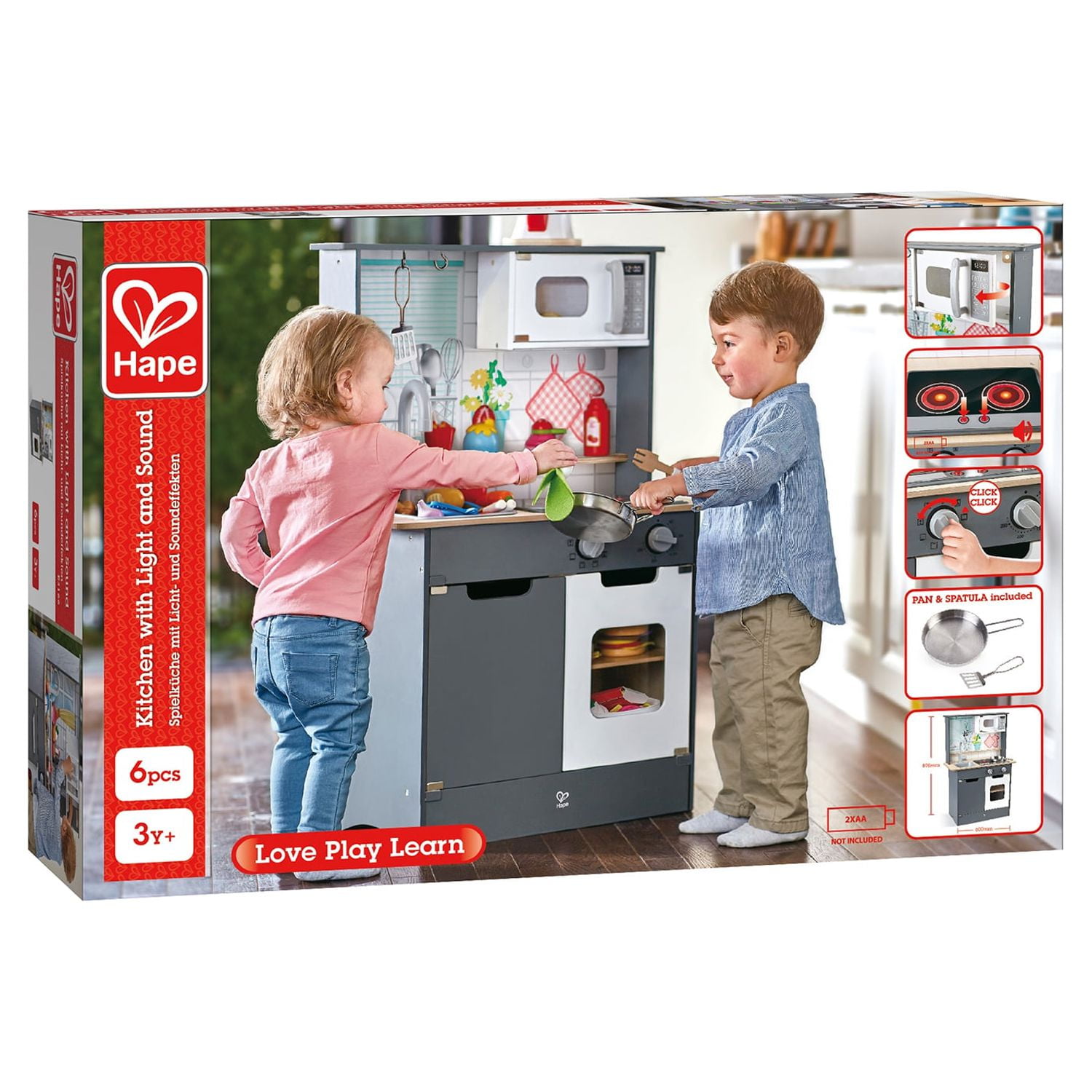 Hape Sushi Selection Kids Wooden Pretend Kitchen Play Food and