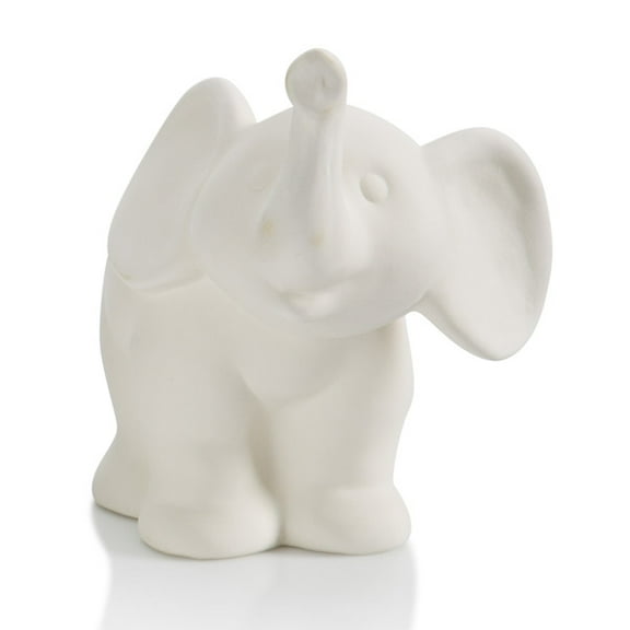 Elephant Party Animal Paint Your Own Pottery Ceramic Bisque, Ready To Paint, Craft Kit
