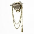 thumbnail image 4 of Punk Hairpin Brooch Badge Pin with Fringed Metal Hair Ornament for Roleplay Party, 4 of 8