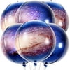 Galaxy Balloons for Galaxy Party Decorations - Pack of 6, Galaxy Party Supplies | Big, 22 Inch 360 Degree Round Sphere 4
