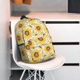 thumbnail image 3 of Easygdp Watercolor With Sunflowers Mochila Ligera de 15 Pulgadas para Estudiantes, Mochila Cómoda para la Escuela y Viajes, Correas Ajustables, 3 of 6