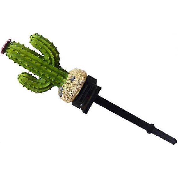 Solar Garden Lights Cactus Lamp Landscape Lights Lawn Lamp Walkway Lights Outdoor Decor Yard Lights for Pathway Patio
