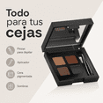 thumbnail image 2 of Kit Estuche Perfeccionador De Cejas Zermat Eleganzza 4 g Con 4 Tonos Cera Pigmentada Sombras Pinzas Aplicador Y Espejo, 2 of 6