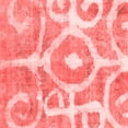 thumbnail image 1 of Ahgly Company Machine Washable Indoor Square Abstract Red Modern Area Rugs, 6' Square, 1 of 4