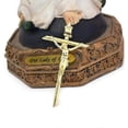 thumbnail image 2 of Vintage Catholic Prayer Cross Pendant Necklace For Home Decor Men Zinc Alloy Amulet Prayer Hands Necklace Jesus Jewelry 24K Gold, 2 of 5