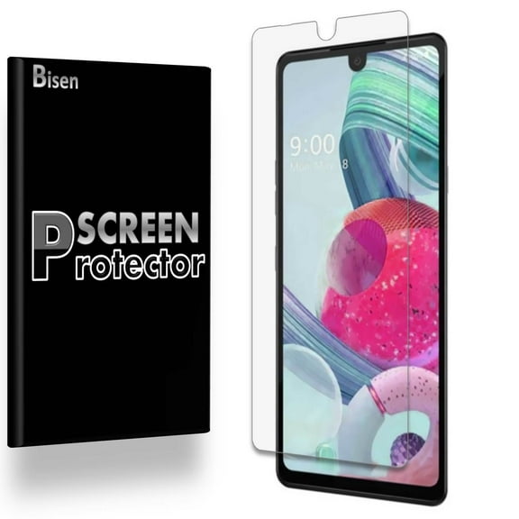 [2-Pack] Fit For LG Stylo 6 [BISEN] Tempered Glass Screen Protector, Anti-Scratch, Anti-Shock, Shatterproof, Bubble Free