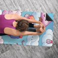 thumbnail image 5 of Cloud Gym Towels Yoga Blanket with Storage Bag 72.8"x26.8" for Yoga, Pilates, Fitness, etc., 5 of 6