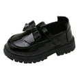 thumbnail image 1 of SXcggal Chaussures Fille Petites Chaussures en Cuir Chaussures Simples Chaussures de Danse pour Enfants Chaussures de Performance Respirantes Espadrilles Mode pour Enfants, 1 of 9
