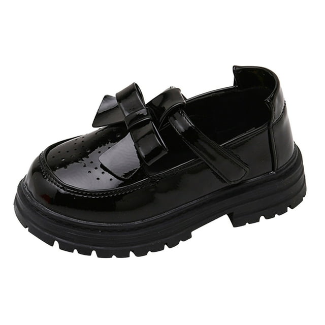 SXcggal Chaussures Fille Petites Chaussures en Cuir Chaussures Simples Chaussures de Danse pour Enfants Chaussures de Performance Respirantes Espadrilles Mode pour Enfants