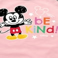 thumbnail image 3 of Disney - Mickey Mouse - Be Kind - Toddler & Youth Girls Raglan Graphic T-Shirt, 3 of 4
