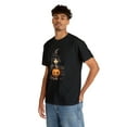 thumbnail image 6 of Teenage Witch with Pumpkin and Cat  Unisex Heavy Cotton Tee, 6 of 12