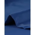 thumbnail image 5 of INSPIRE CHIC Boléro de Soirée Élégant pour Femme à devant Ouvert, Manches 3/4, Cardigan en Satin, Bleu, TP, 5 of 5