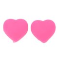 thumbnail image 3 of 10 PCS Tennis Racket Vibration Dampener Heart Shape Silicone Tennis Shock Absorber Pink, 3 of 5