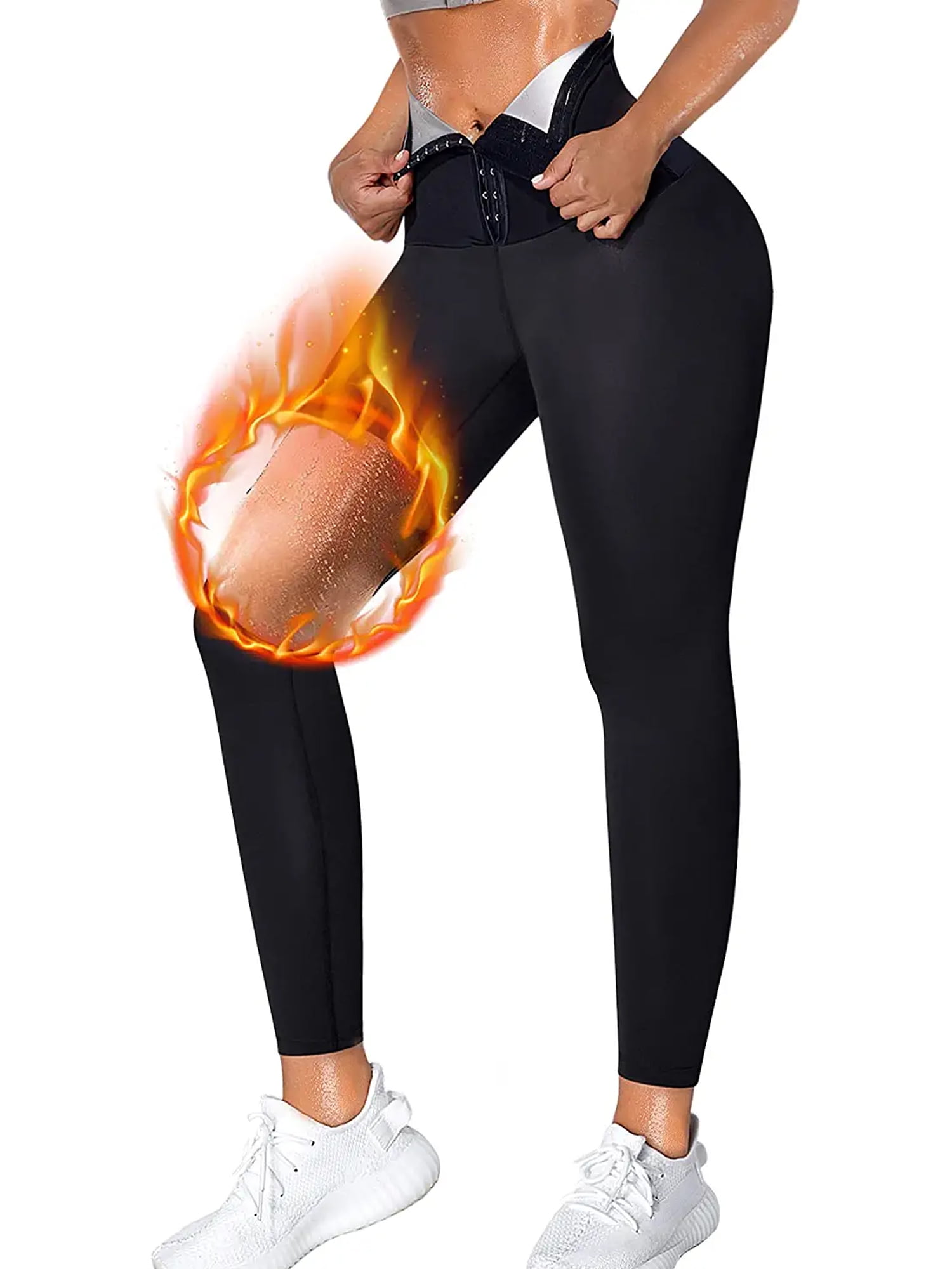 Bundle - WnTCo Sauna Tummy Sweat Pants High Waist Leggings