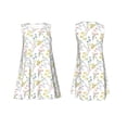 thumbnail image 7 of Pofeuu Floral Print Women's Sleeveless Dress, Loose Fit Summer Dress, Casual Tank Dress for Women, 7 of 7