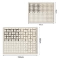 thumbnail image 6 of Riguas Front Door Mat Strong Absorption Delicate Edging Non-slip Functional Noise Reduction Decorate Soft Texture Minimalist Thick Entrance Doormat for Home, 6 of 8