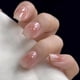 thumbnail image 1 of Arte de uñas hecho a mano con armadura, arte de uñas Super Peach Blush, parche para uñas postizas, extraíble y reutilizable, 1 of 5