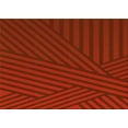 thumbnail image 1 of Ahgly Company Indoor Rectangle Patterned Lava Red Area Rugs, 5' x 7', 1 of 6