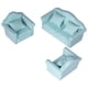 thumbnail image 2 of Sofá de casa de muñecas en miniatura con cojín trasero, accesorios de muebles para casa de muñecas, color verde, 2 of 5