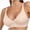 Beige BGL2, variant on Everyday Bras Underwear for Women Gathered No Underwire Bras Solid Color Fashion Thin Brassiere Loose Everyday Wear Beige S