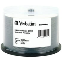 Verbatim 700MB 80-Minute 52x DataLifePlus CD-Rs, 50-ct Spindle