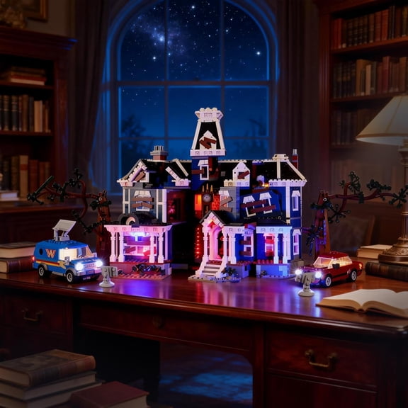 SEEMEY LED Light for Lego-11370 Icons The Creel House Building Blocks Model (Building Set NOT Included)