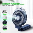thumbnail image 4 of Ventilador nebulizador portátil MORECORE con batería recargable, 4 of 6