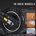 thumbnail image 6 of Cixusio Gasoline 49cc Dirt Bike for Kids, 2-Stroke Gas Power Mini Dirt Bike with Off-Rode Tire, Front Rear Disc Brakes, Up to 25 Mph, Max Load 330 LBS,Red, 6 of 14
