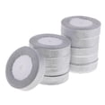 thumbnail image 2 of 10 Piezas De Cinta De Imitación Metálica Cinta De Costura Decorativa Recorte Diy Multiusos Suministros De Artesanía Plata 20mm Baoblaze Adornos de cinta, 2 of 8