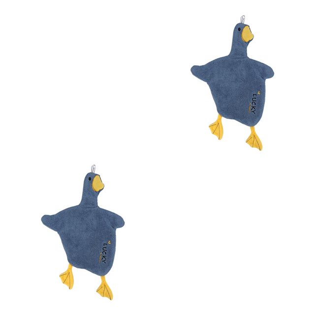 sweethay Toalla de mano de dibujos animados de animales, paño absorbente de algodón, decoración colgante para ducha, pañuelo, paño de Type3 NO3