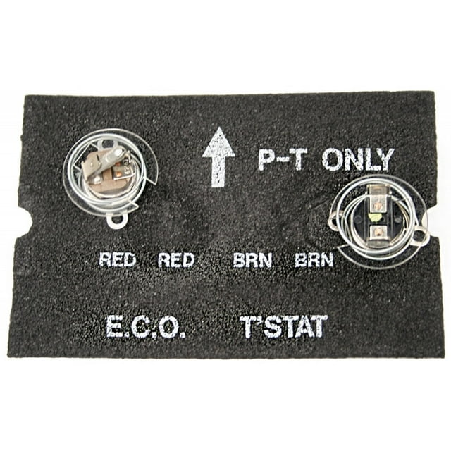 Dometic Water Heater Thermostat 91547 Front Mount; For Atwood XT Water Heaters; Thermo Disc Style; Single Element