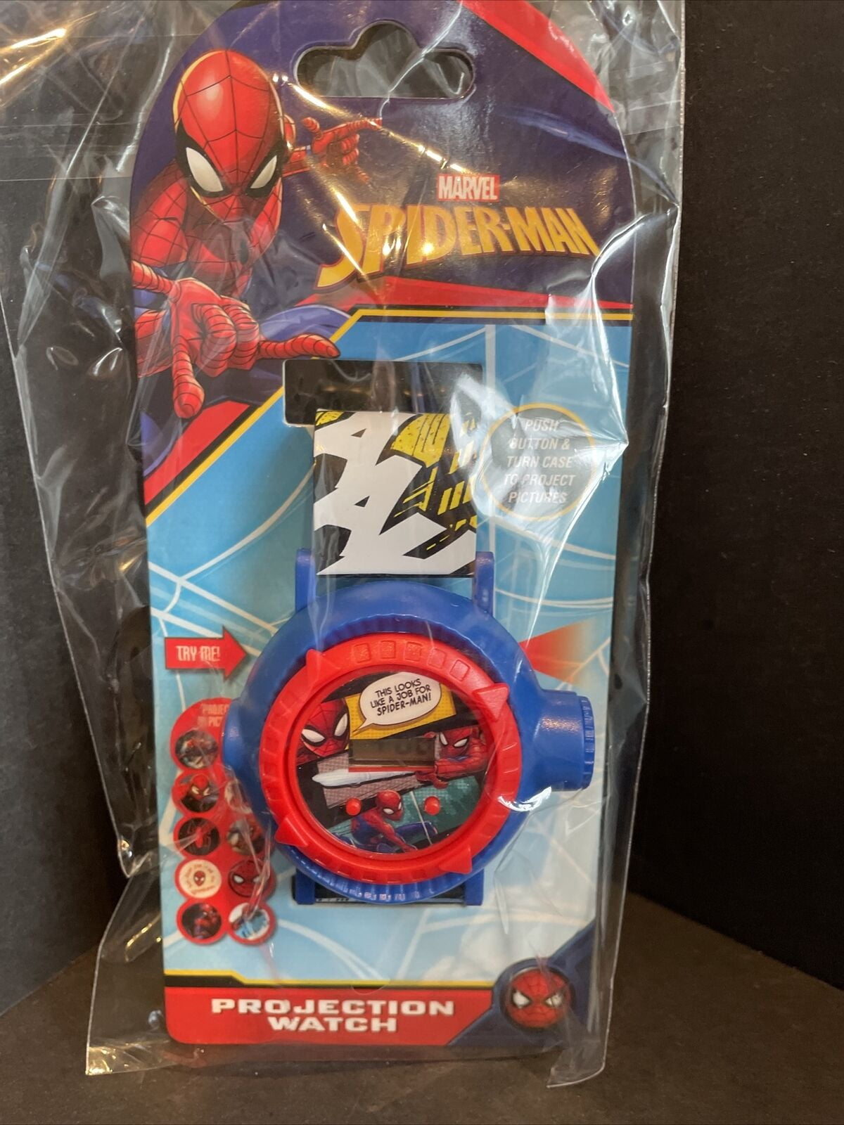 Spider Man Projection LED Digital Wrist Watches New 10 Projection pictures