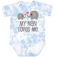 thumbnail image 3 of Inktastic My Nan Loves Me Grandchild Boys or Girls Baby Bodysuit, 3 of 5