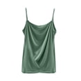 thumbnail image 1 of AherBiu Womens Tank Tops Loose Solid Color Basic Camisole Soft Comfy Summer Spaghetti Straps Pajams Homewear, 1 of 6