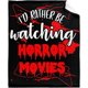 thumbnail image 1 of LHSHID Horror Movie Watching Blanket Blanket Gifts Fleece Picnic for Men Kids Summer Soft Throw Fuzzy Blankets for Couch House Travel 60x80in, 1 of 6