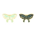 thumbnail image 5 of Broche de serie animal creativo, diseño exquisito, conjunto de piezas de mariposa luminosas de dibujos animados, accesorios de insignia, 5 of 5