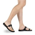 thumbnail image 2 of David - Leather Open Toe Sandal - Mens Sandals, 2 of 10